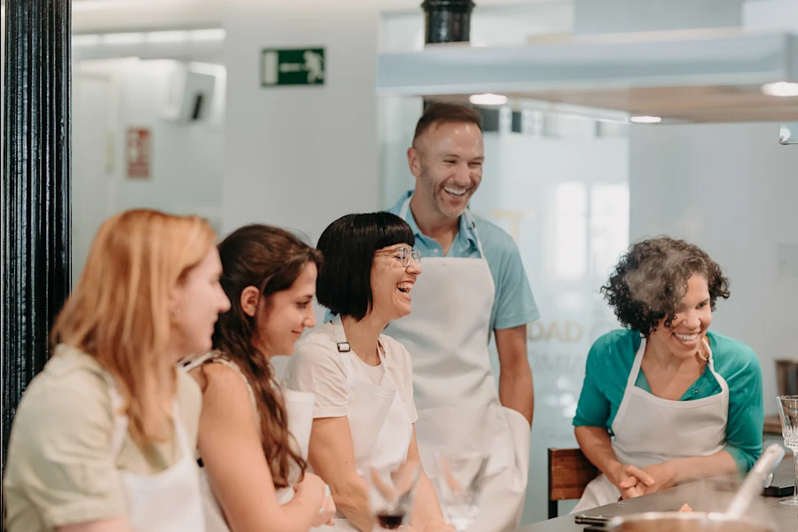 Spanish cooking class in Madrid – interactive bachelor or bachelorette party experience with tapas and sangria
